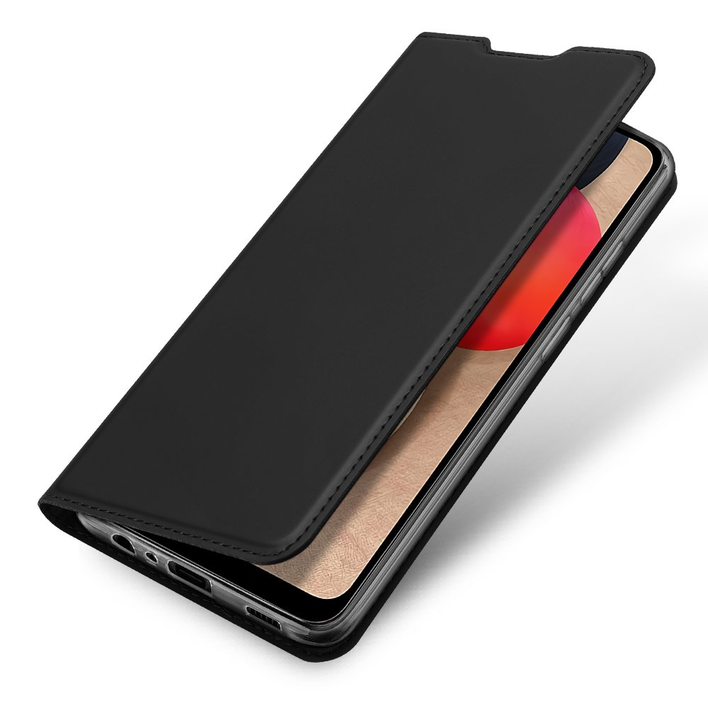 Peňaženkové puzdro Dux Ducis Skin Pro čierne – Samsung Galaxy A02s | Kryty na mobil Kryty na mobil | Peňaženkové puzdro Dux Ducis Skin Pro čierne – Samsung Galaxy A02s | Kryty na mobil
