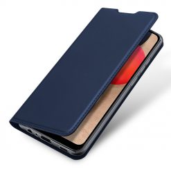 Kryty na mobil | Peňaženkové puzdro Dux Ducis Skin Pro modré – Samsung Galaxy A02s | Kryty na mobil