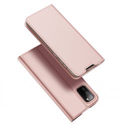 Kryty na mobil | Peňaženkové puzdro Dux Ducis Skin Pro ružové – Samsung Galaxy A02s | Kryty na mobil
