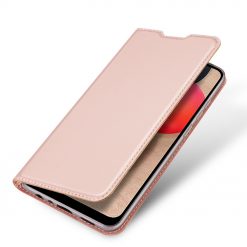 Peňaženkové puzdro Dux Ducis Skin Pro ružové – Samsung Galaxy A02s | Kryty na mobil Kryty na mobil | Peňaženkové puzdro Dux Ducis Skin Pro ružové – Samsung Galaxy A02s | Kryty na mobil
