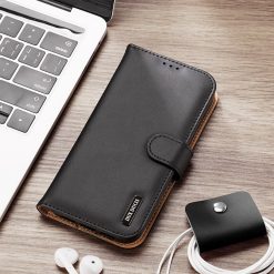 Kryty na mobil | Kožené peňaženkové puzdro Dux Ducis Hivo čierne – Apple iPhone 11 | Kryty na mobil