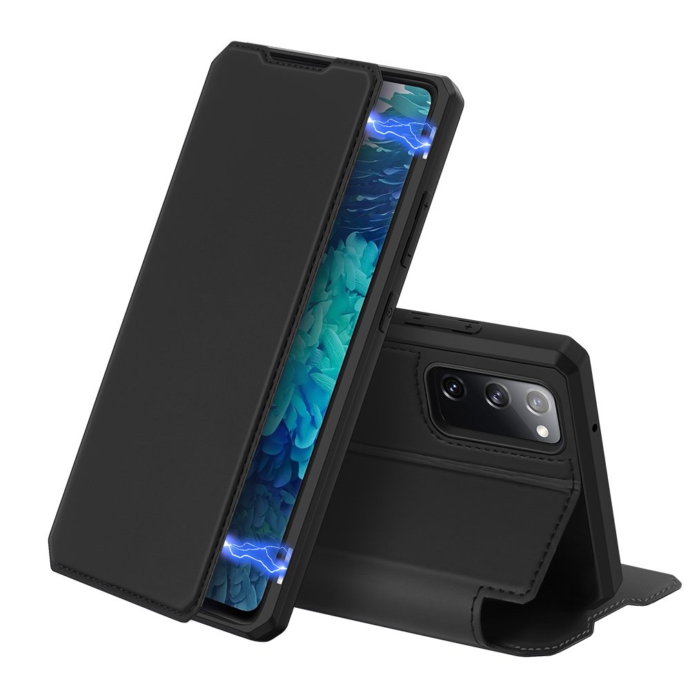 Peňaženkové puzdro Dux Ducis Skin X čierne – Samsung Galaxy S20 FE | Kryty na mobil Kryty na mobil | Peňaženkové puzdro Dux Ducis Skin X čierne – Samsung Galaxy S20 FE | Kryty na mobil