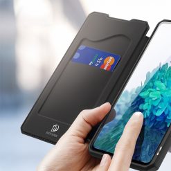 Peňaženkové puzdro Dux Ducis Skin X čierne – Samsung Galaxy S20 FE | Kryty na mobil Kryty na mobil | Peňaženkové puzdro Dux Ducis Skin X čierne – Samsung Galaxy S20 FE | Kryty na mobil