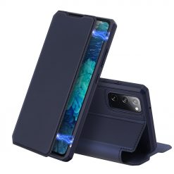 Kryty na mobil | Peňaženkové puzdro Dux Ducis Skin X modré – Samsung Galaxy S20 FE | Kryty na mobil