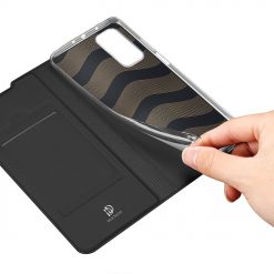 Kryty na mobil | Peňaženkové puzdro Dux Ducis Skin Pro čierne – Xiaomi Mi 10T / Mi 10T Pro | Kryty na mobil