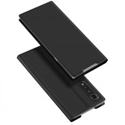 Kryty na mobil | Peňaženkové puzdro Dux Ducis Skin Pro čierne – LG Velvet | Kryty na mobil