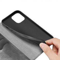 Peňaženkové puzdro Dux Ducis Kado čierne – Apple iPhone 12 Mini | Kryty na mobil Kryty na mobil | Peňaženkové puzdro Dux Ducis Kado čierne – Apple iPhone 12 Mini | Kryty na mobil