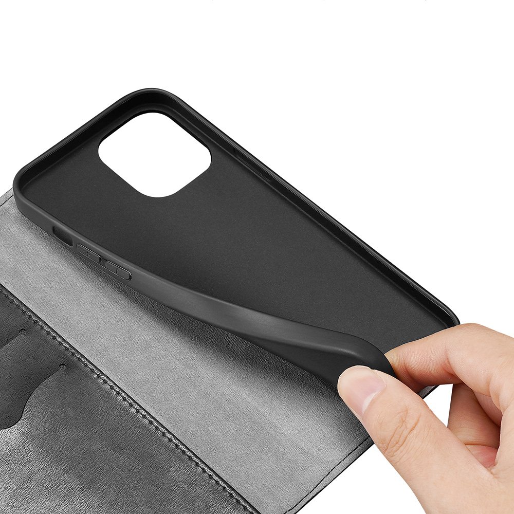 Peňaženkové puzdro Dux Ducis Kado čierne – Apple iPhone 12 Mini | Kryty na mobil Kryty na mobil | Peňaženkové puzdro Dux Ducis Kado čierne – Apple iPhone 12 Mini | Kryty na mobil