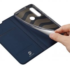 Kryty na mobil | Peňaženkové puzdro Dux Ducis Skin Pro modré – Huawei Y6p | Kryty na mobil
