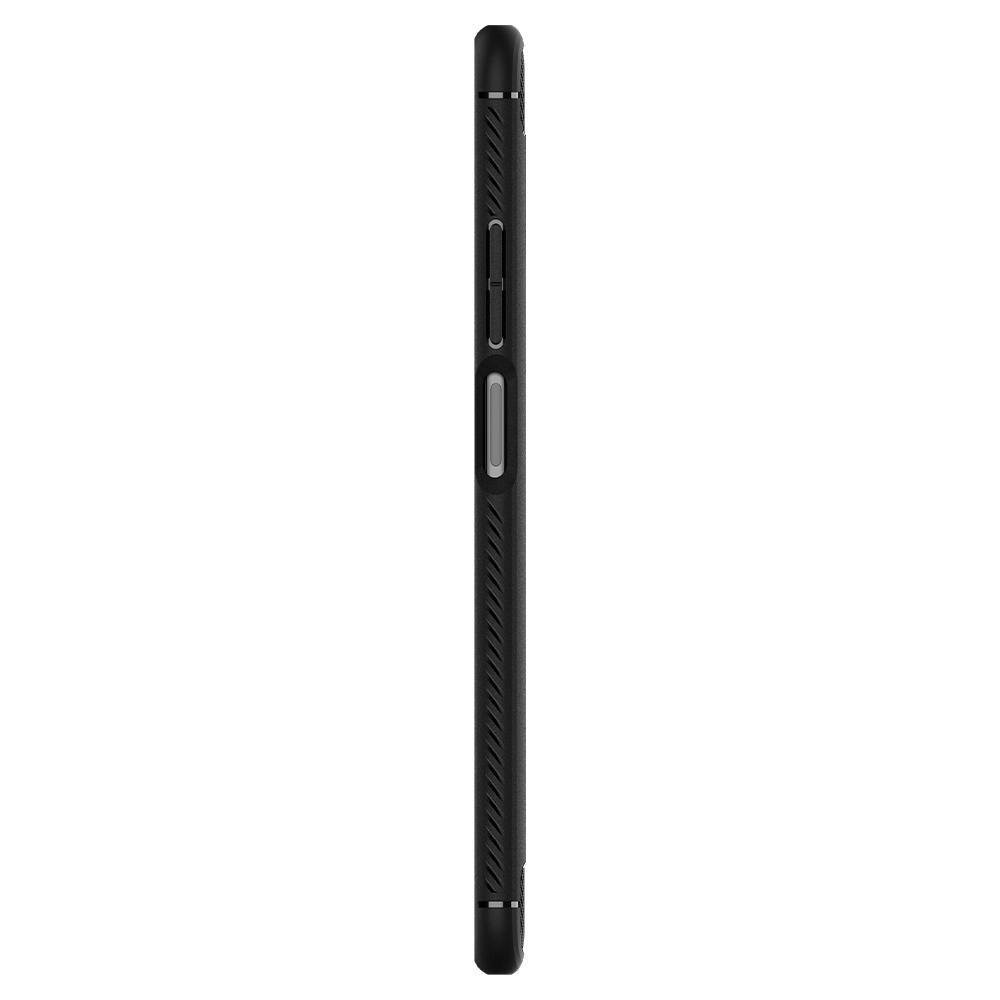 Zadný kryt Spigen Rugged Armor čierny – Xiaomi Redmi Note 10 / Note 10S | Kryty na mobil Kryty na mobil | Zadný kryt Spigen Rugged Armor čierny – Xiaomi Redmi Note 10 / Note 10S | Kryty na mobil