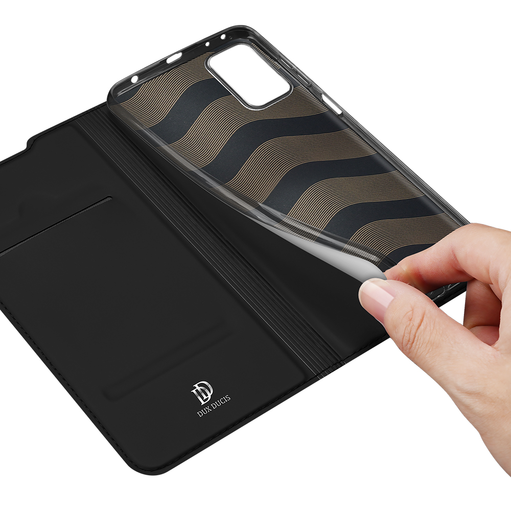 Peňaženkové puzdro Dux Ducis Skin Pro čierne – Xiaomi Redmi Note 10 Pro | Kryty na mobil Kryty na mobil | Peňaženkové puzdro Dux Ducis Skin Pro čierne – Xiaomi Redmi Note 10 Pro | Kryty na mobil