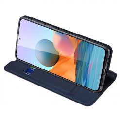 Peňaženkové puzdro Dux Ducis Skin Pro modré – Xiaomi Redmi Note 10 Pro | Kryty na mobil Kryty na mobil | Peňaženkové puzdro Dux Ducis Skin Pro modré – Xiaomi Redmi Note 10 Pro | Kryty na mobil
