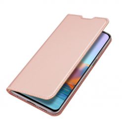 Peňaženkové puzdro Dux Ducis Skin Pro ružové – Xiaomi Redmi Note 10 Pro | Kryty na mobil Kryty na mobil | Peňaženkové puzdro Dux Ducis Skin Pro ružové – Xiaomi Redmi Note 10 Pro | Kryty na mobil