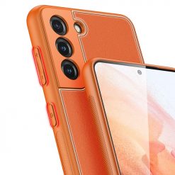 Kryty na mobil | Zadný kryt Dux Ducis Yolo oranžový – Samsung Galaxy S21 | Kryty na mobil
