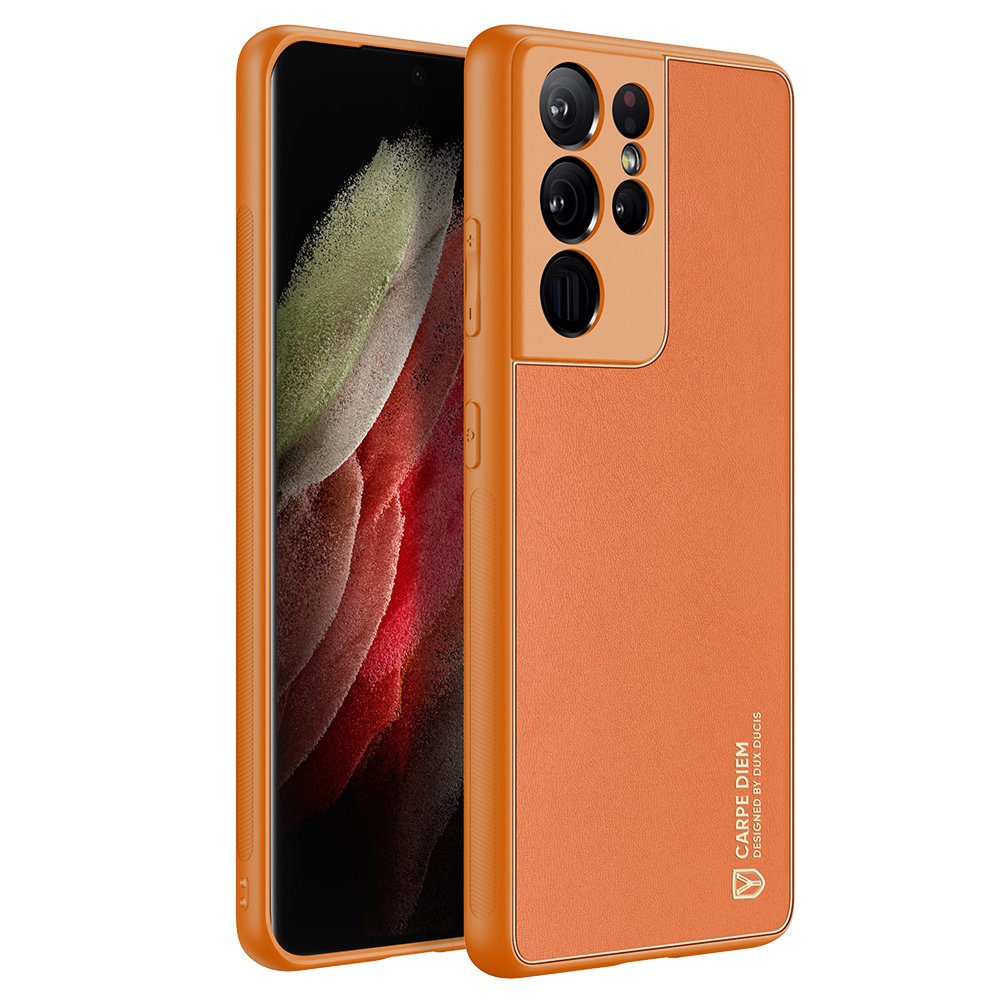 Zadný kryt Dux Ducis Yolo oranžový – Samsung Galaxy S21 Ultra | Kryty na mobil Kryty na mobil | Zadný kryt Dux Ducis Yolo oranžový – Samsung Galaxy S21 Ultra | Kryty na mobil