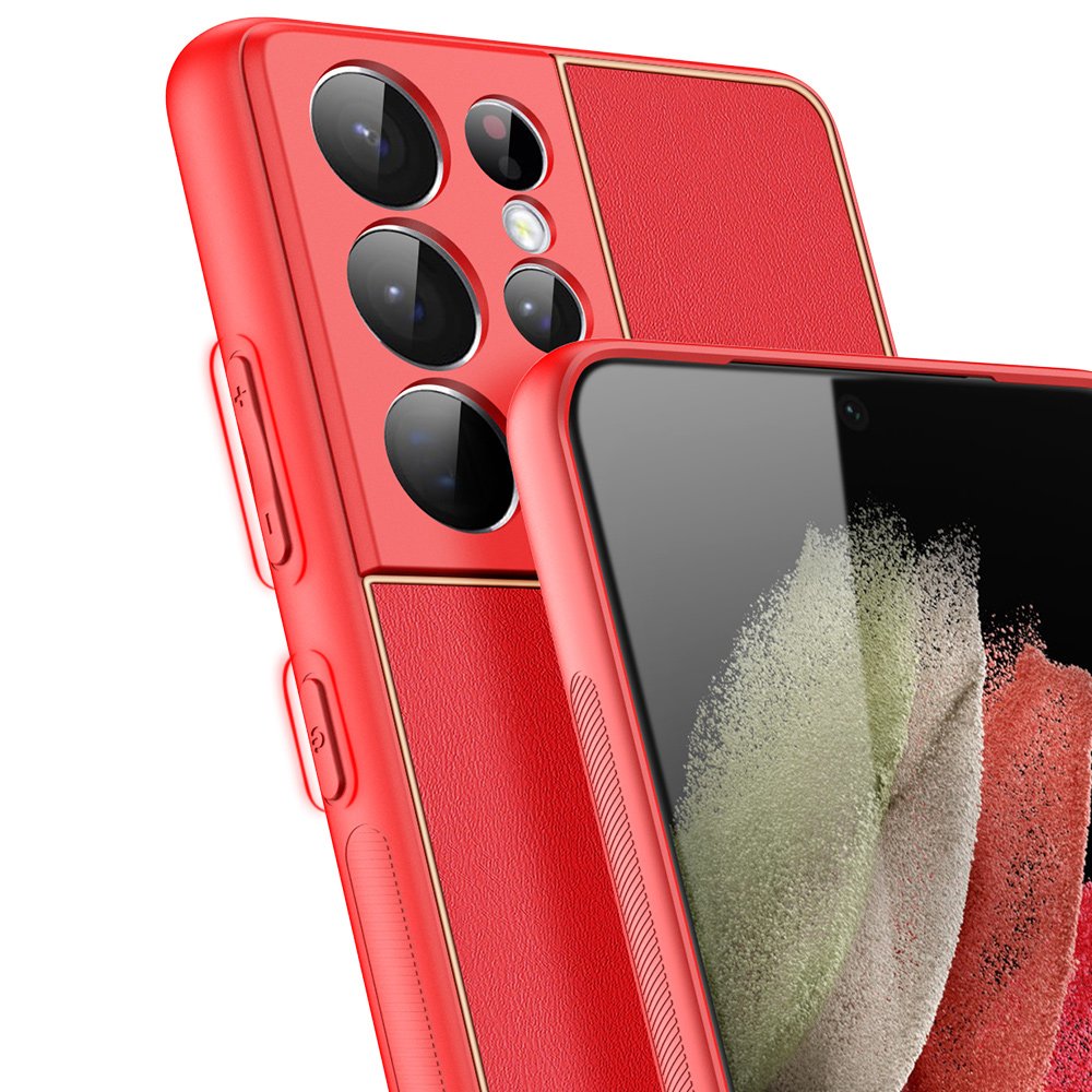 Zadný kryt Dux Ducis Yolo červený – Samsung Galaxy S21 Ultra | Kryty na mobil Kryty na mobil | Zadný kryt Dux Ducis Yolo červený – Samsung Galaxy S21 Ultra | Kryty na mobil