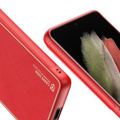 Zadný kryt Dux Ducis Yolo červený – Samsung Galaxy S21 Ultra | Kryty na mobil Kryty na mobil | Zadný kryt Dux Ducis Yolo červený – Samsung Galaxy S21 Ultra | Kryty na mobil
