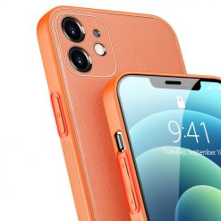 Kryty na mobil | Zadný kryt Dux Ducis Yolo oranžový – Apple iPhone 12 | Kryty na mobil
