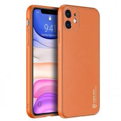 Kryty na mobil | Zadný kryt Dux Ducis Yolo oranžový – Apple iPhone 12 Mini | Kryty na mobil