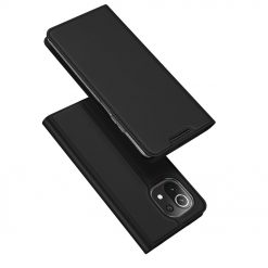 Kryty na mobil | Peňaženkové puzdro Dux Ducis Skin Pro čierne – Xiaomi Mi 11 Lite | Kryty na mobil