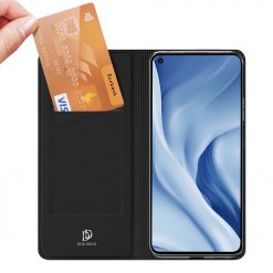 Kryty na mobil | Peňaženkové puzdro Dux Ducis Skin Pro čierne – Xiaomi Mi 11 Lite | Kryty na mobil