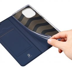 Kryty na mobil | Peňaženkové puzdro Dux Ducis Skin Pro modré – Xiaomi Mi 11 Lite | Kryty na mobil