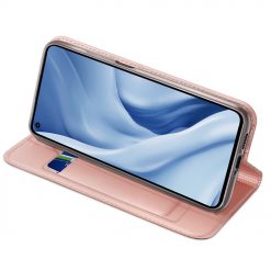 Kryty na mobil | Peňaženkové puzdro Dux Ducis Skin Pro ružové – Xiaomi Mi 11 Lite | Kryty na mobil