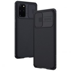 Kryty na mobil | Zadný kryt Nillkin CamShield čierny – Samsung Galaxy S20 Plus (S20+) | Kryty na mobil