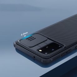Kryty na mobil | Zadný kryt Nillkin CamShield čierny – Samsung Galaxy S20 Plus (S20+) | Kryty na mobil
