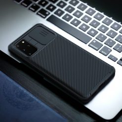 Kryty na mobil | Zadný kryt Nillkin CamShield čierny – Samsung Galaxy S20 Plus (S20+) | Kryty na mobil