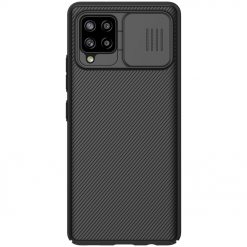 Kryty na mobil | Zadný kryt Nillkin CamShield čierny – Samsung Galaxy A42 5G | Kryty na mobil