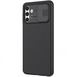 Kryty na mobil | Zadný kryt Nillkin CamShield čierny – Samsung Galaxy A32 5G | Kryty na mobil