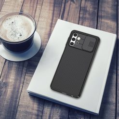 Kryty na mobil | Zadný kryt Nillkin CamShield čierny – Samsung Galaxy A32 5G | Kryty na mobil