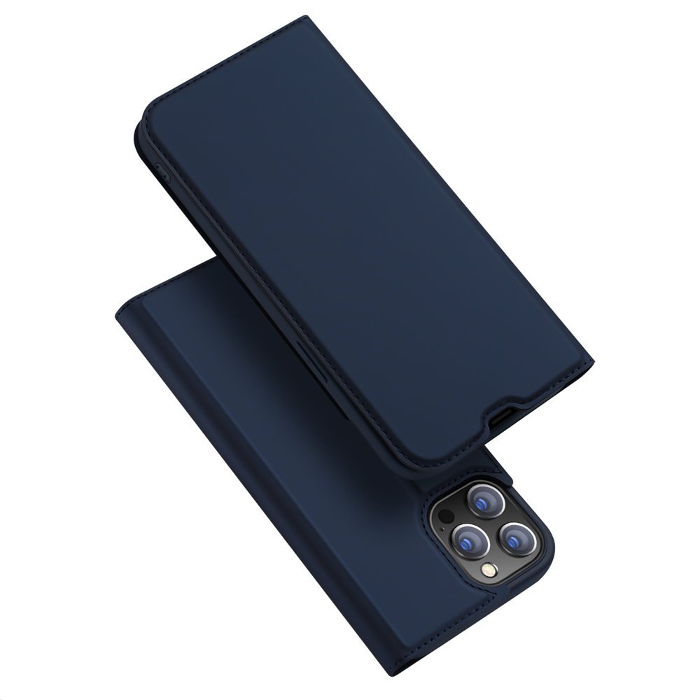 Peňaženkové puzdro Dux Ducis Skin Pro modré – Apple iPhone 13 Pro | Kryty na mobil Kryty na mobil | Peňaženkové puzdro Dux Ducis Skin Pro modré – Apple iPhone 13 Pro | Kryty na mobil