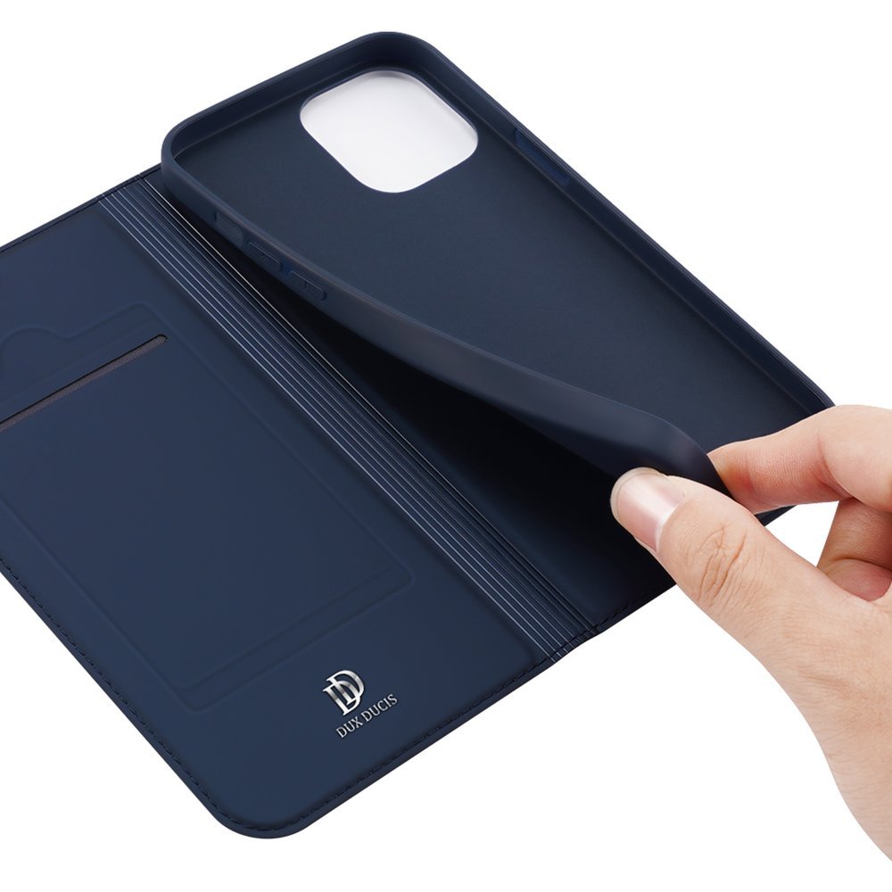 Peňaženkové puzdro Dux Ducis Skin Pro modré – Apple iPhone 13 Pro | Kryty na mobil Kryty na mobil | Peňaženkové puzdro Dux Ducis Skin Pro modré – Apple iPhone 13 Pro | Kryty na mobil