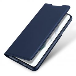 Kryty na mobil | Peňaženkové puzdro Dux Ducis Skin Pro modré – Samsung Galaxy S21 FE | Kryty na mobil