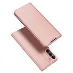 Kryty na mobil | Peňaženkové puzdro Dux Ducis Skin Pro ružové – Samsung Galaxy S21 FE | Kryty na mobil