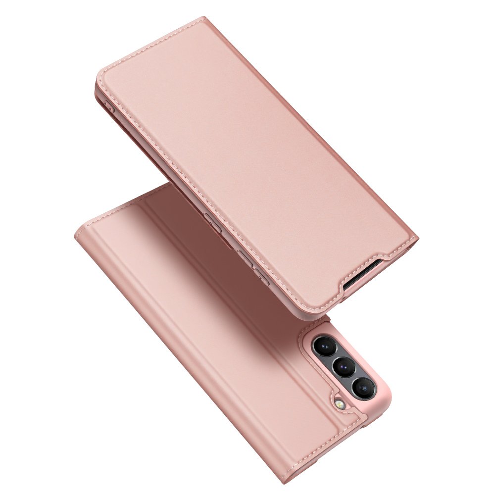 Peňaženkové puzdro Dux Ducis Skin Pro ružové – Samsung Galaxy S21 FE | Kryty na mobil Kryty na mobil | Peňaženkové puzdro Dux Ducis Skin Pro ružové – Samsung Galaxy S21 FE | Kryty na mobil