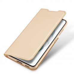 Peňaženkové puzdro Dux Ducis Skin Pro zlaté – Samsung Galaxy S21 FE | Kryty na mobil Kryty na mobil | Peňaženkové puzdro Dux Ducis Skin Pro zlaté – Samsung Galaxy S21 FE | Kryty na mobil