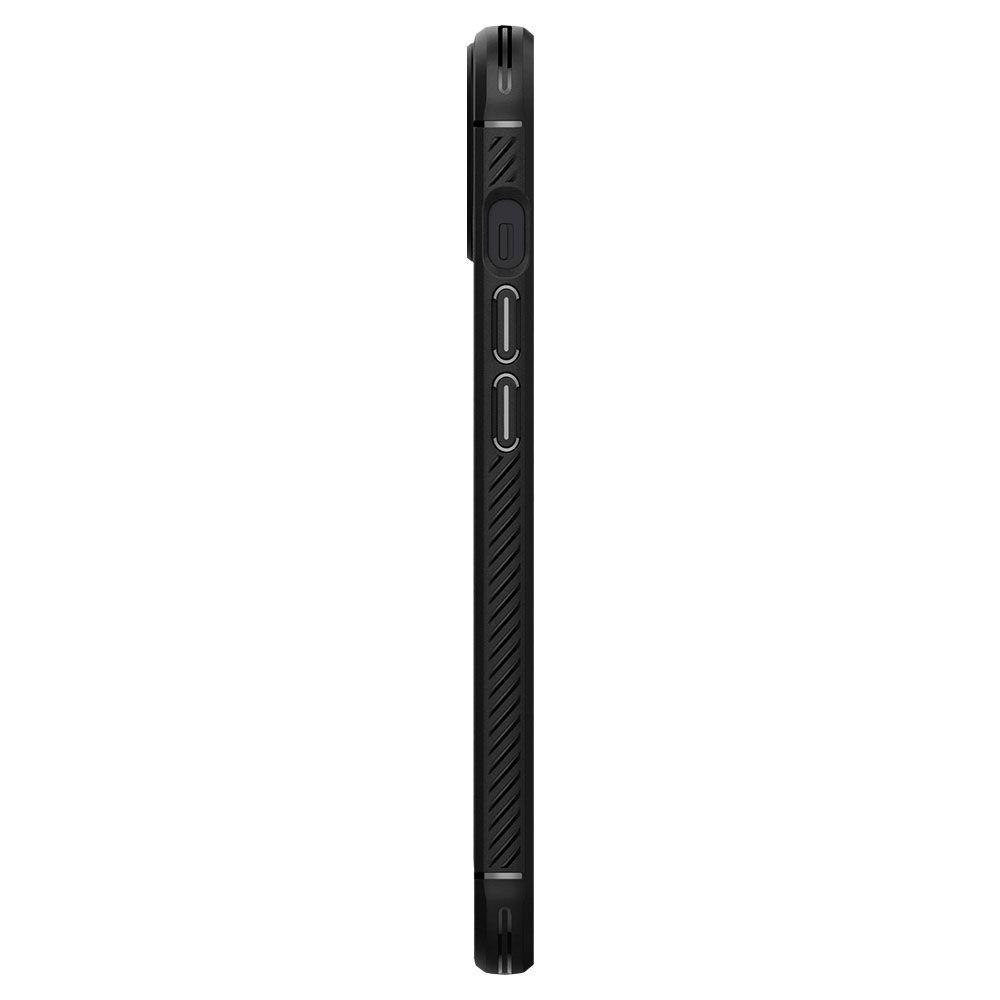 Zadný kryt Spigen Rugged Armor čierny – Apple iPhone 13 | Kryty na mobil Kryty na mobil | Zadný kryt Spigen Rugged Armor čierny – Apple iPhone 13 | Kryty na mobil