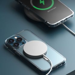 Kryty na mobil | Magnetický pevný kryt Ringke Fusion Magnetic hard case (kompatibilný s MagSafe) transparentný – Apple iPhone 13 Pro | Kryty na mobil