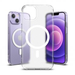 Kryty na mobil | Magnetický pevný kryt Ringke Fusion Magnetic hard case (kompatibilný s MagSafe) transparentný – Apple iPhone 13 | Kryty na mobil
