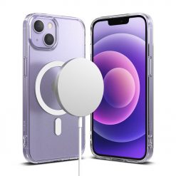 Kryty na mobil | Magnetický pevný kryt Ringke Fusion Magnetic hard case (kompatibilný s MagSafe) transparentný – Apple iPhone 13 | Kryty na mobil