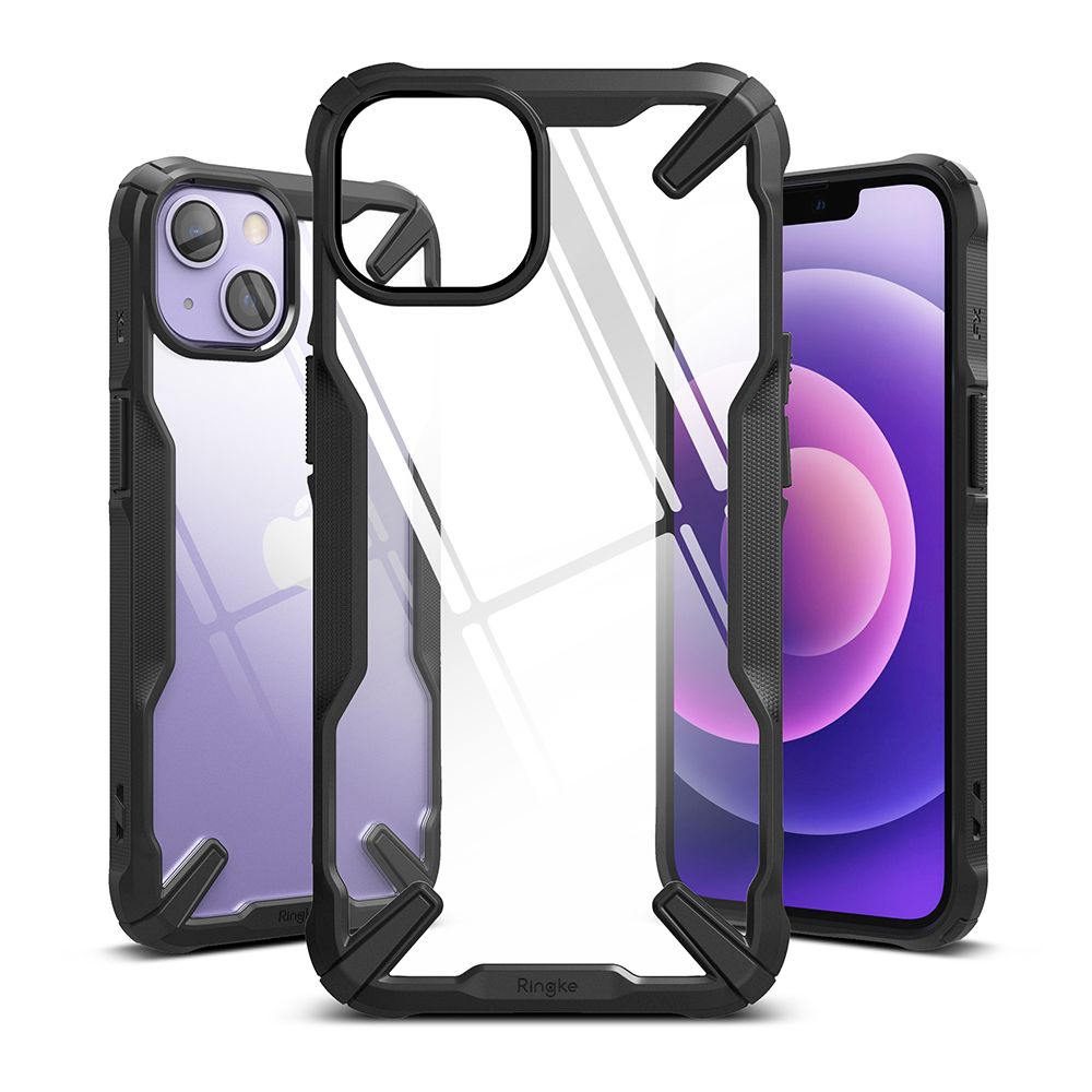 Odolný kryt Ringke Fusion X transparentno-čierny – Apple iPhone 13 | Kryty na mobil Kryty na mobil | Odolný kryt Ringke Fusion X transparentno-čierny – Apple iPhone 13 | Kryty na mobil