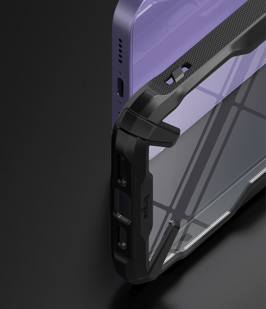 Odolný kryt Ringke Fusion X transparentno-čierny – Apple iPhone 13 | Kryty na mobil Kryty na mobil | Odolný kryt Ringke Fusion X transparentno-čierny – Apple iPhone 13 | Kryty na mobil