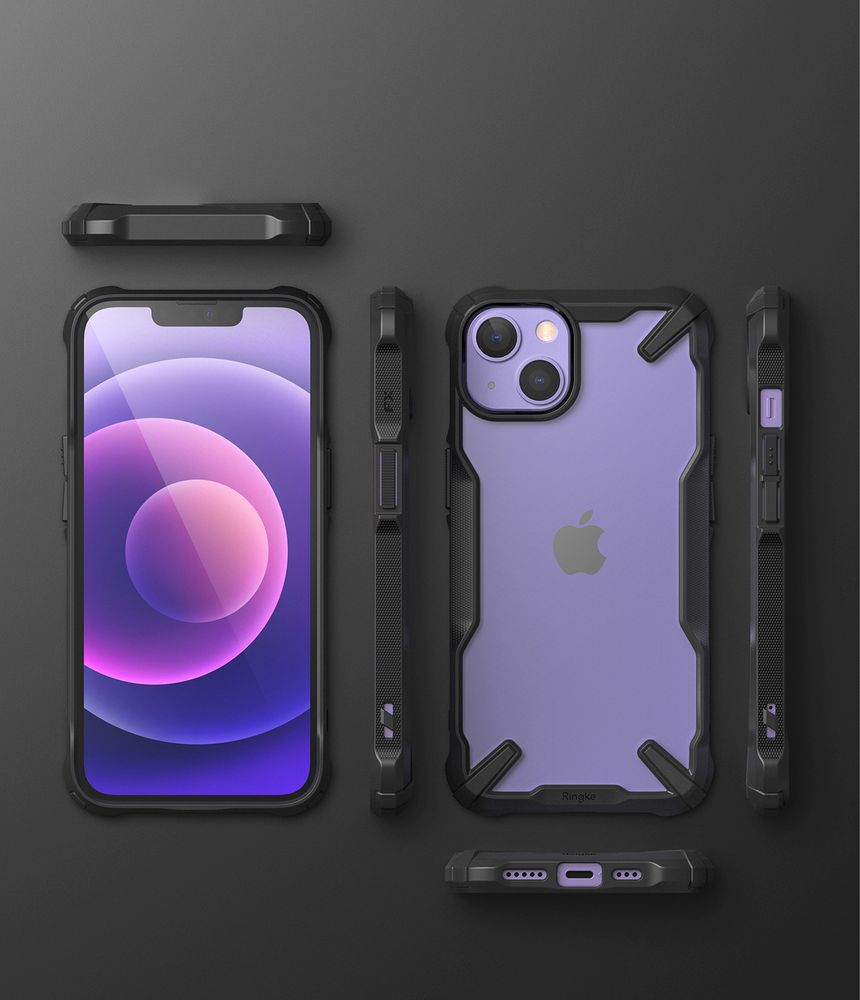 Odolný kryt Ringke Fusion X transparentno-čierny – Apple iPhone 13 | Kryty na mobil Kryty na mobil | Odolný kryt Ringke Fusion X transparentno-čierny – Apple iPhone 13 | Kryty na mobil