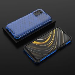 Kryty na mobil | Odolný kryt Honeycomb Armor modrý – Xiaomi Poco M3 | Kryty na mobil