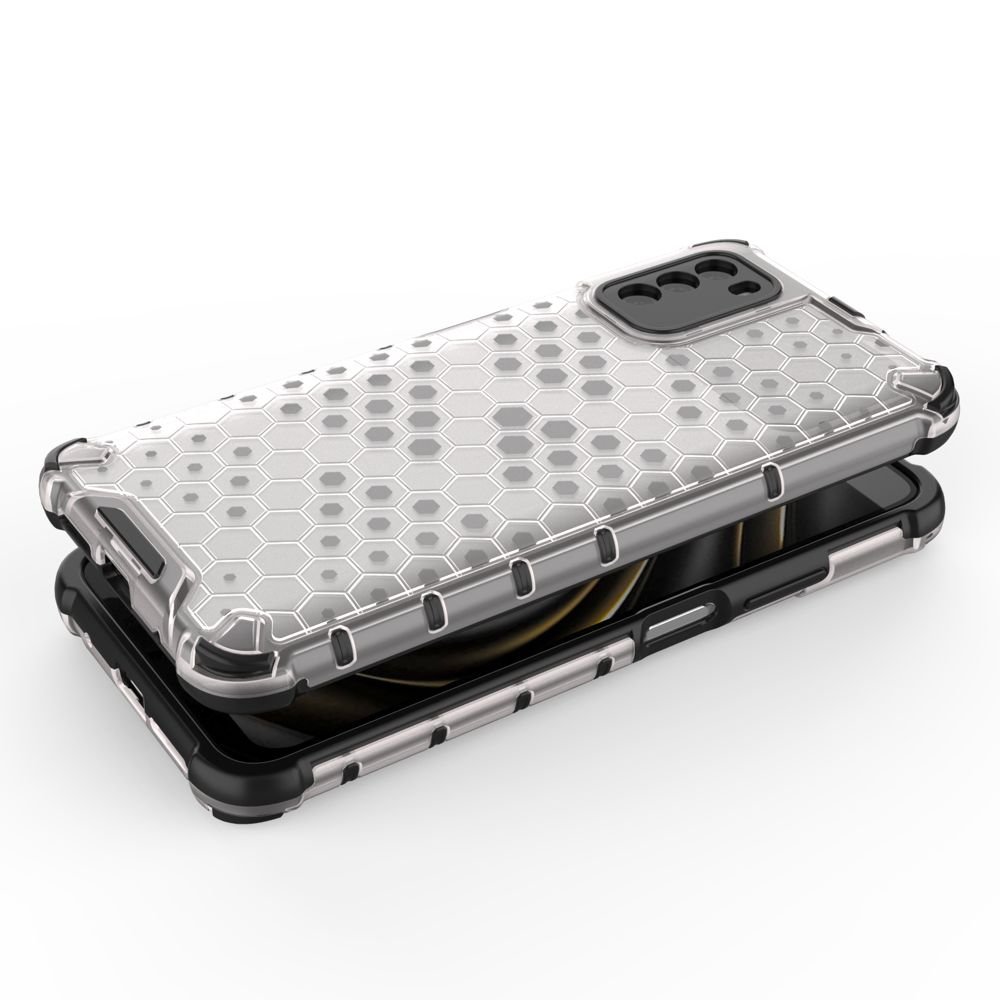 Odolný kryt Honeycomb Armor transparentný – Xiaomi Poco M3 | Kryty na mobil Kryty na mobil | Odolný kryt Honeycomb Armor transparentný – Xiaomi Poco M3 | Kryty na mobil