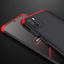 Obojstranné puzdro 360 Full body protection čierno-červené – Xiaomi Redmi 9T / Poco M3 | Kryty na mobil Kryty na mobil | Obojstranné puzdro 360 Full body protection čierno-červené – Xiaomi Redmi 9T / Poco M3 | Kryty na mobil