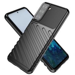 Kryty na mobil | Odolný kryt Thunder Armor čierny – Samsung Galaxy S21 FE | Kryty na mobil